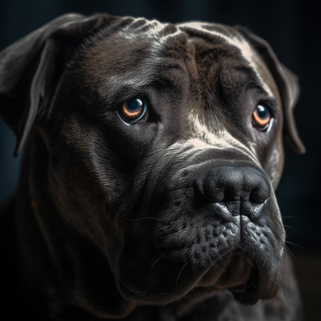 cane corso pictures of the dog's facial feature