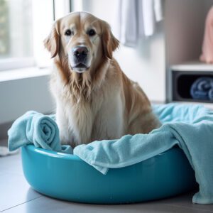 figuring out how to wash a dog bed