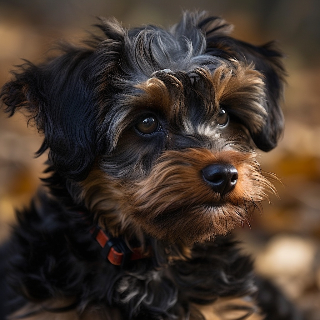 Yorkipoo (yorkshire terrier + poodle), one of the popular designer breeds